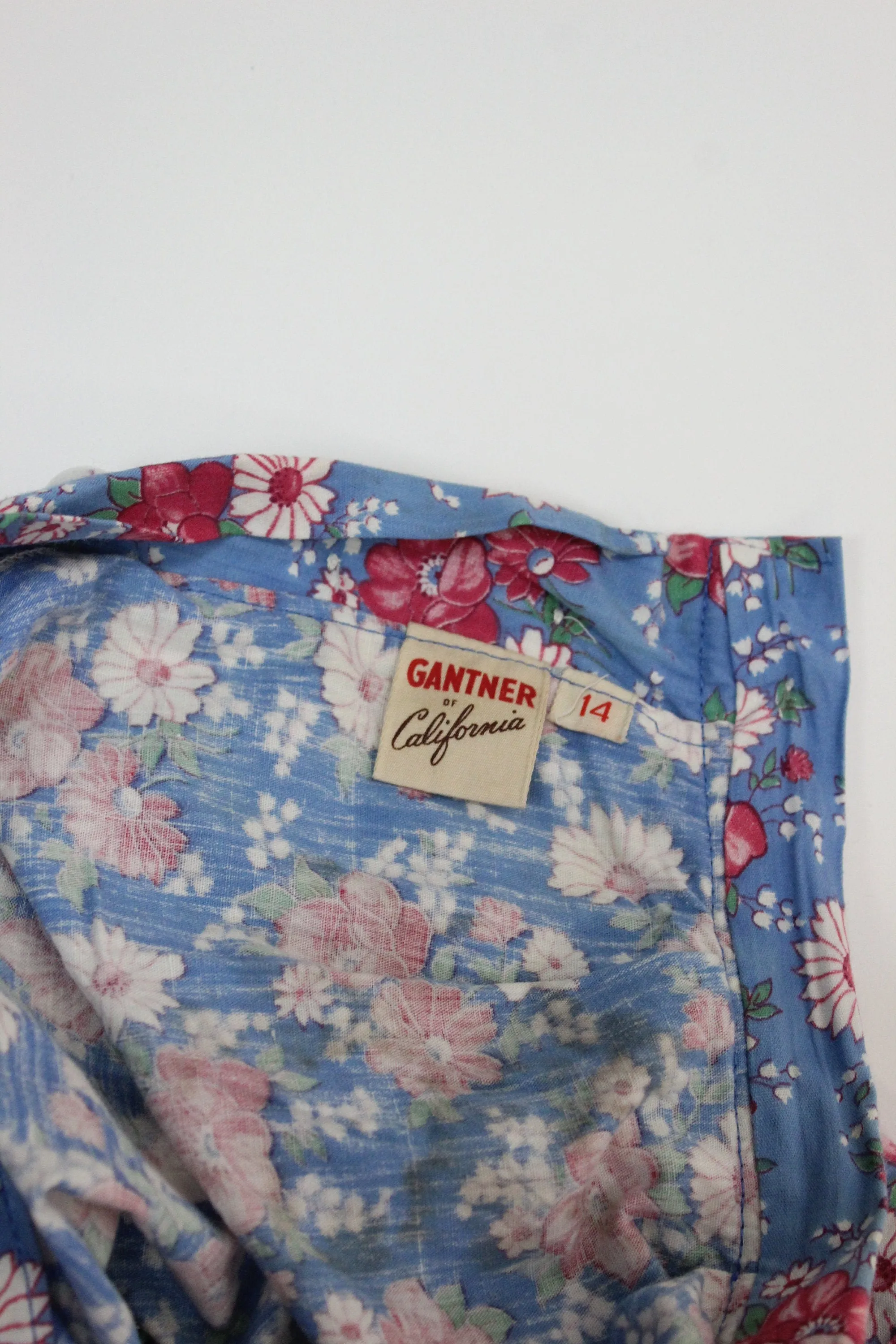 1940s GANTNER rare COTTON playsuit romper xs | new spring summer
