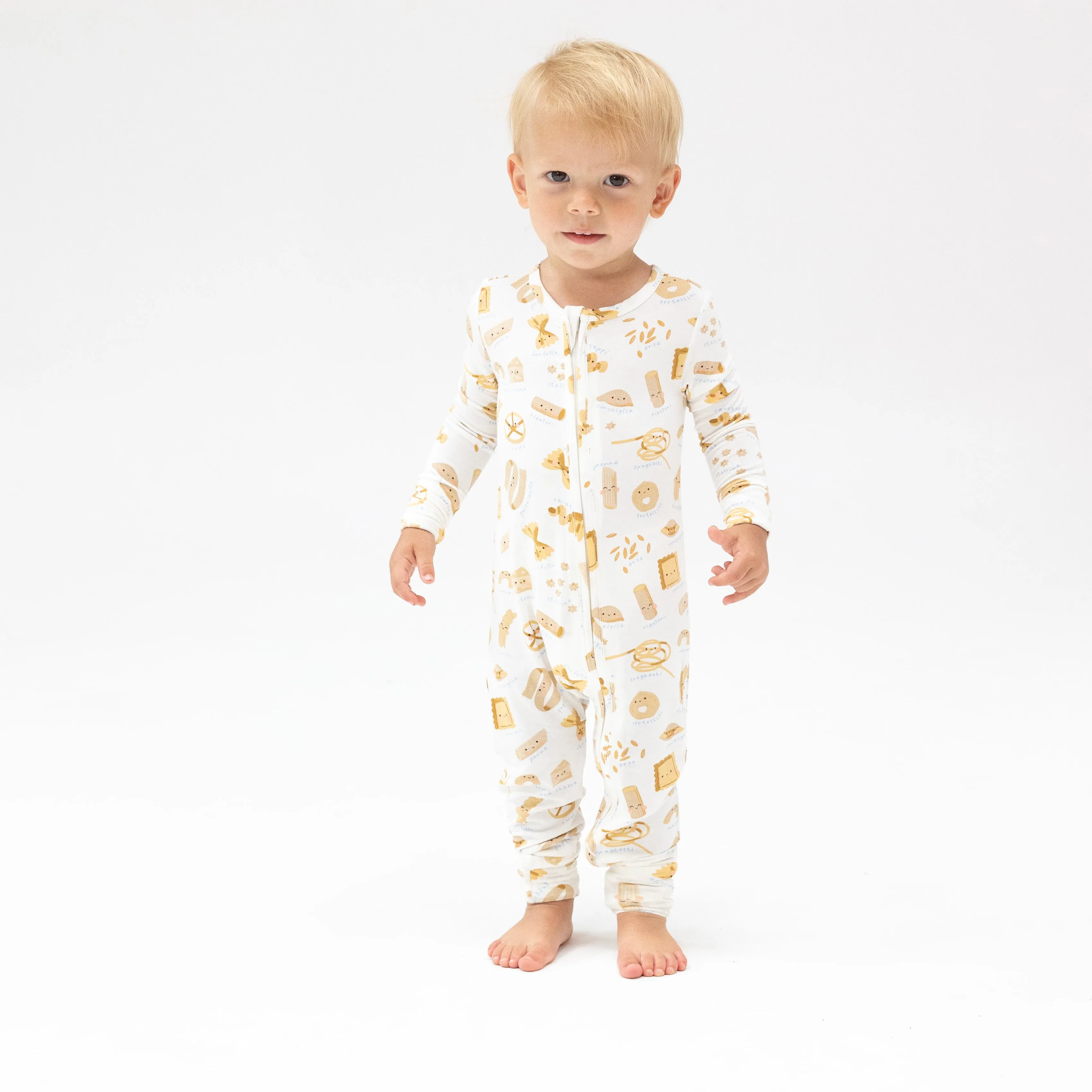 2 Way Zipper Romper - Cute Pasta