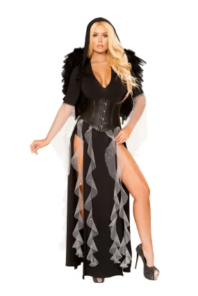 3 Piece Midnight Angel Costume