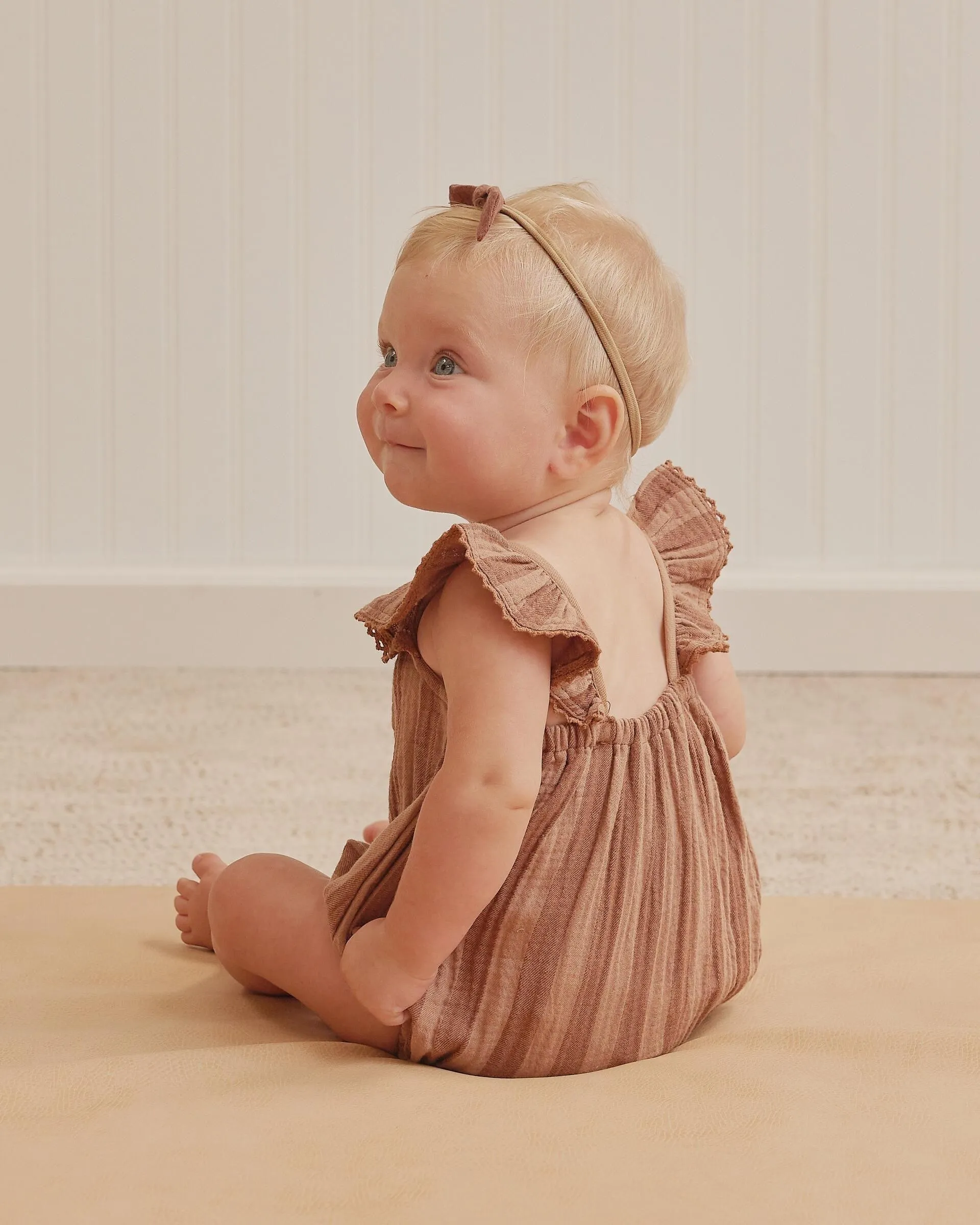 [70%OFF] bonnie romper | retro stripe