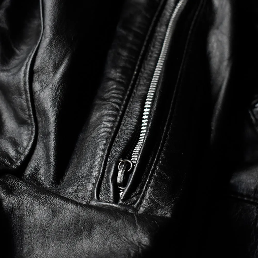 80's Leathercraft Process ライダース レザージャケット 240123H