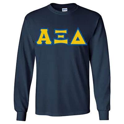 Alpha Xi Delta Long-Sleeve Shirt - G240 - TWILL