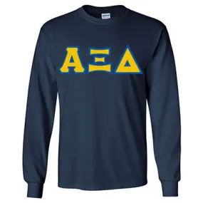Alpha Xi Delta Long-Sleeve Shirt - G240 - TWILL