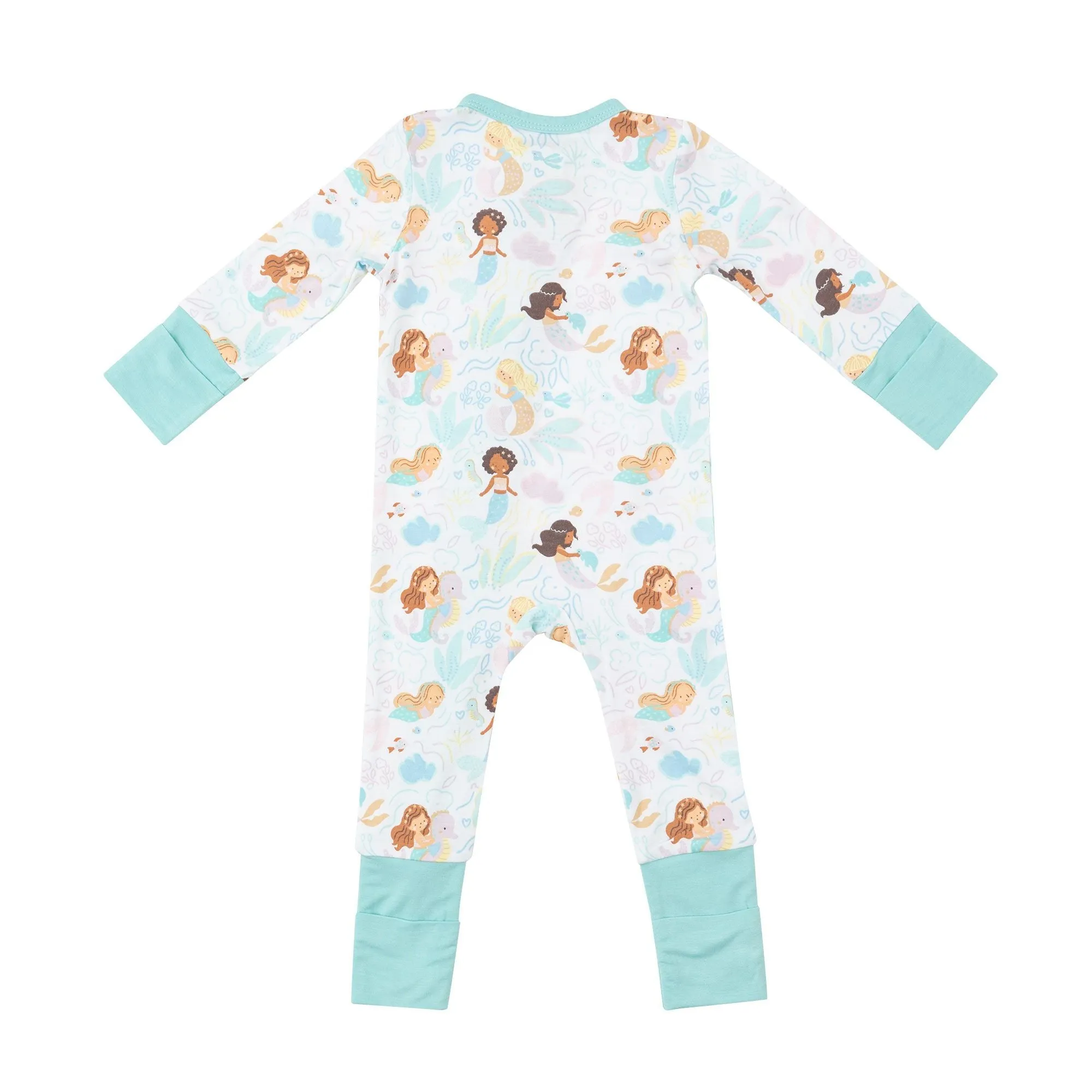 ANG Magical Mermaids 2 Way Zip Convertible Romper