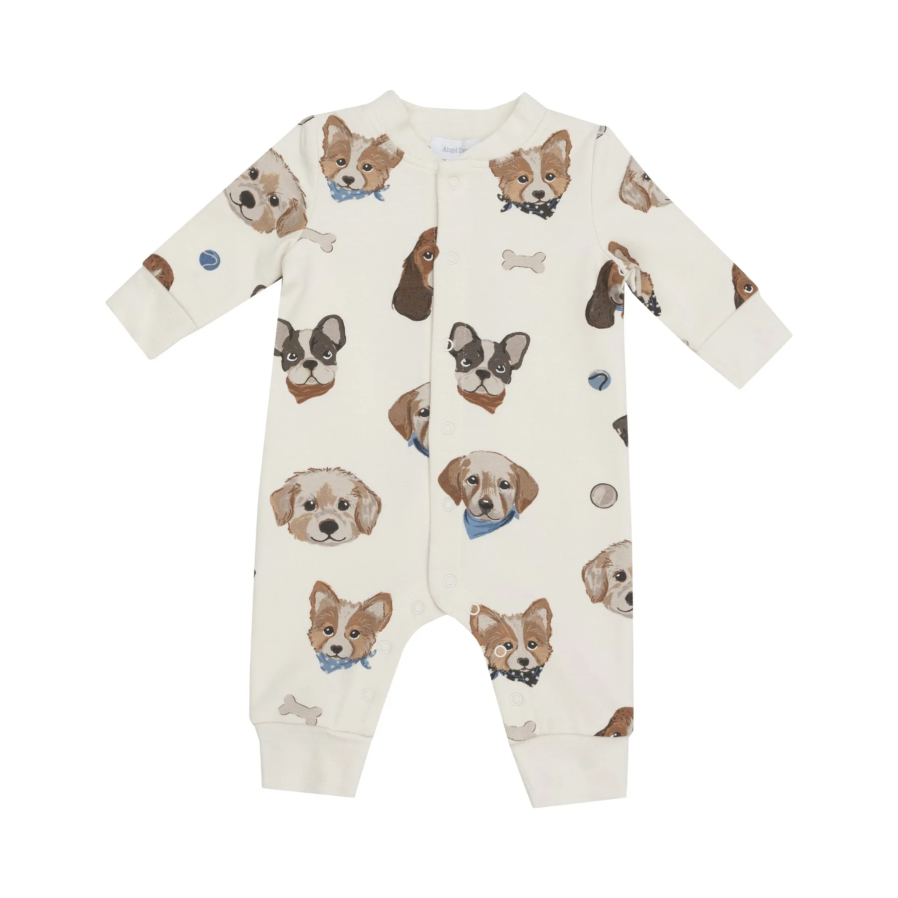 Angel Dear Baseball Collar Rompers