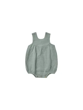 Aqua June Romper
