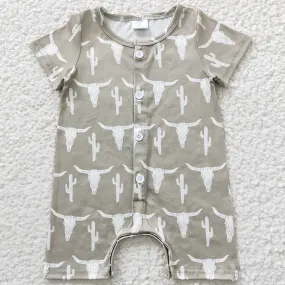 Baby Boys Romper Cow Summer Kids Rompers SR0258