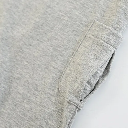 Baby Short Sleeve Gray Terry Romper With Hooded
