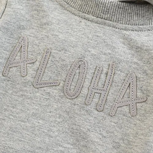 Baby Short Sleeve Gray Terry Romper With Hooded