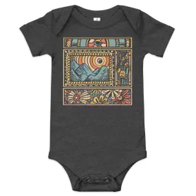 Baby Trippy Nature Extra Soft One Piece | Design by Dylan Fant
