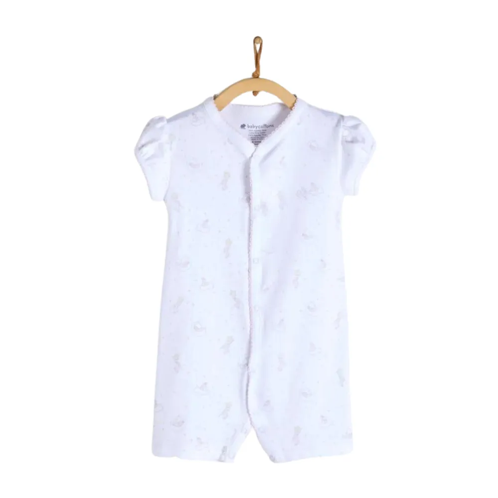 Babycottons Dreams Short Romper - Pink