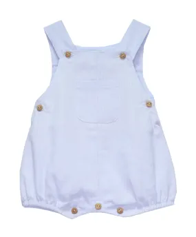 Basic-Blue Baby Boy Romper