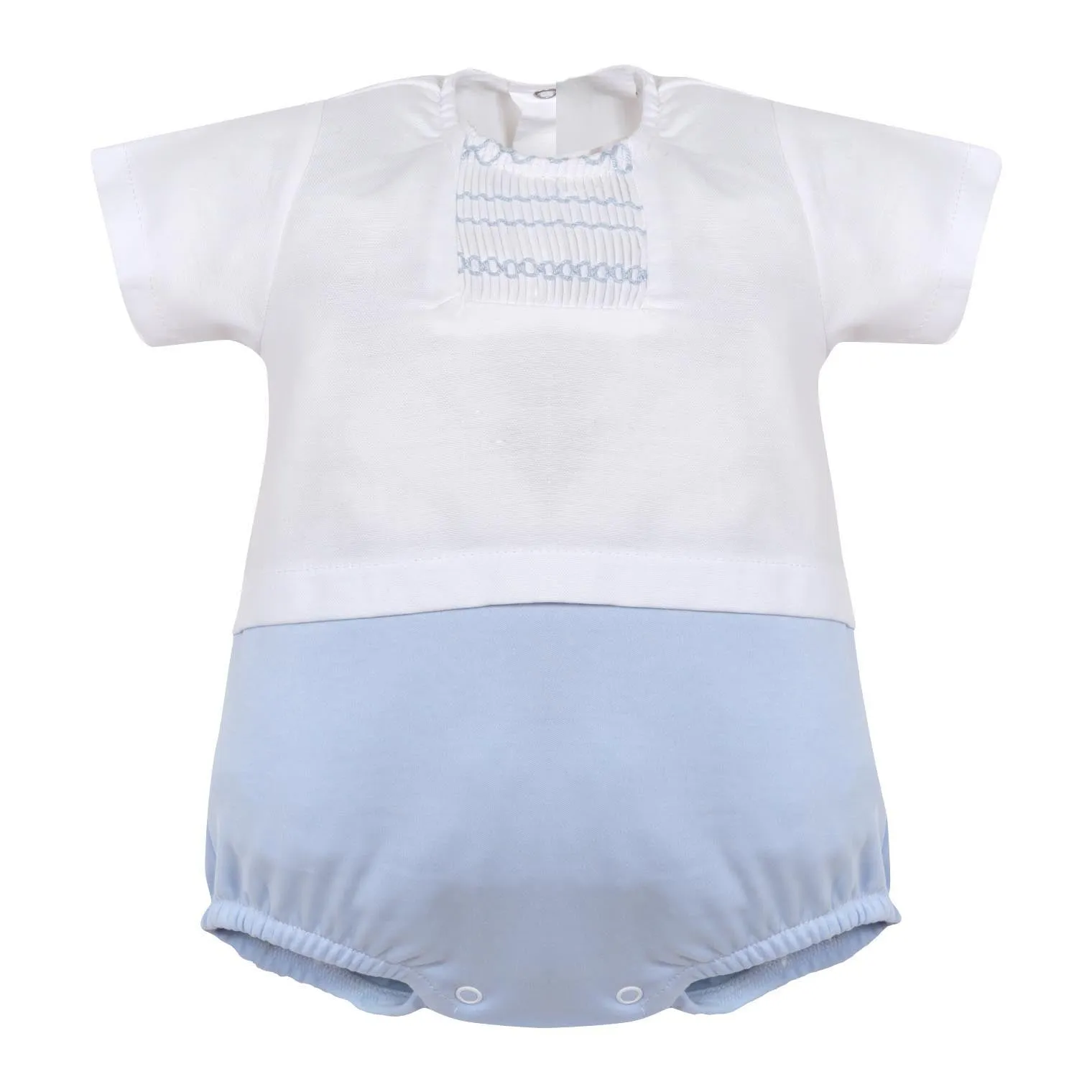 Basics - Baby Boy's Smocked Romper