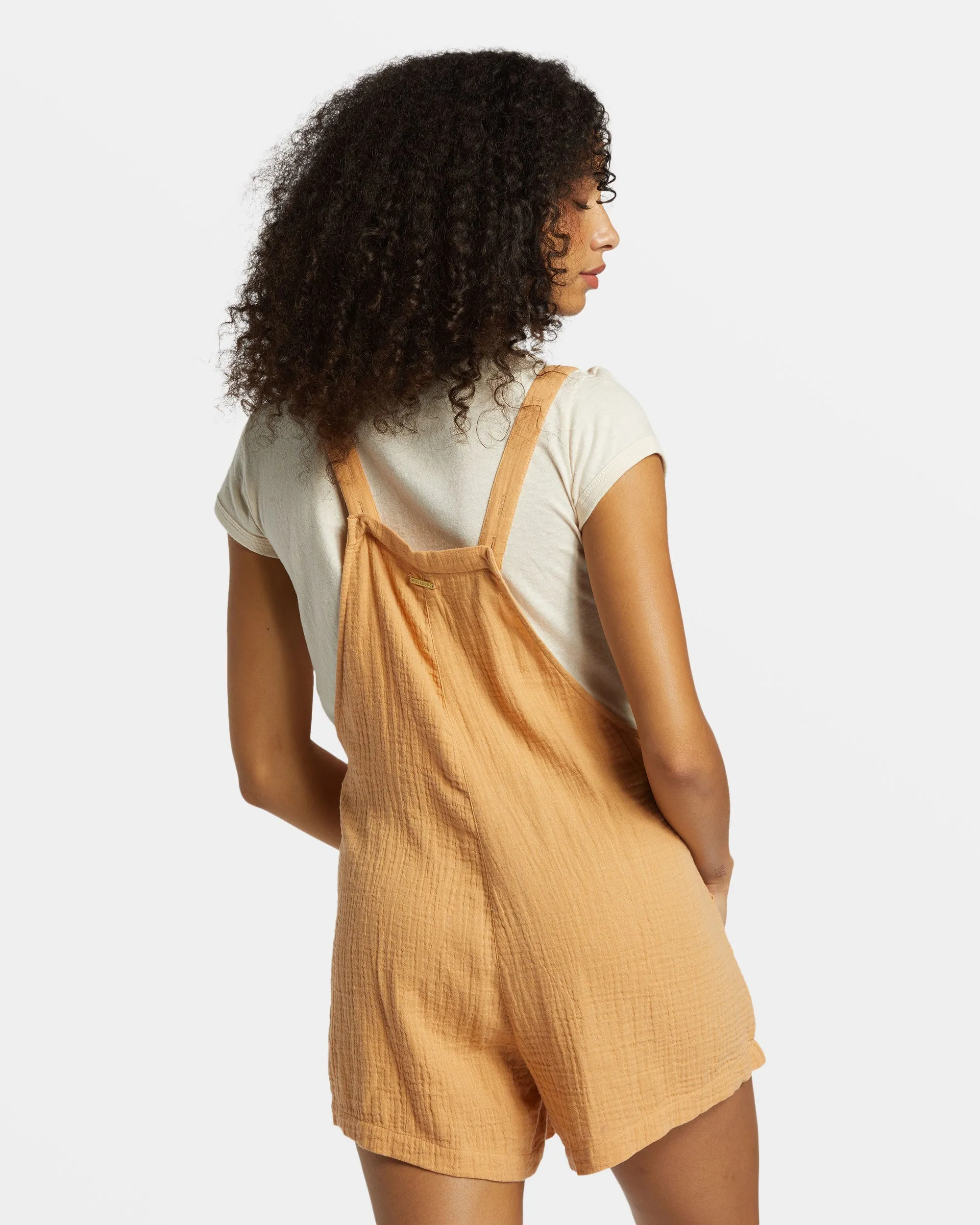 Beach Crush Romper - Baked Clay
