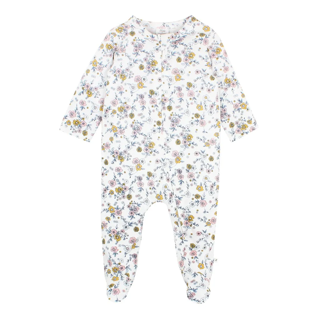 Bebe - Organic Long Sleeve Romper Mae