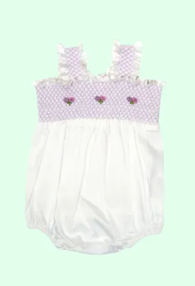 Bella & Emma Madison Baby Girl Bubble Romper