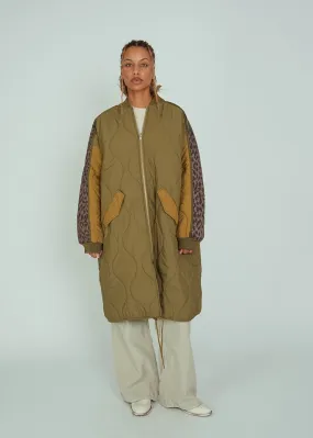 Bellerose Tan Oversized Hedge Coat