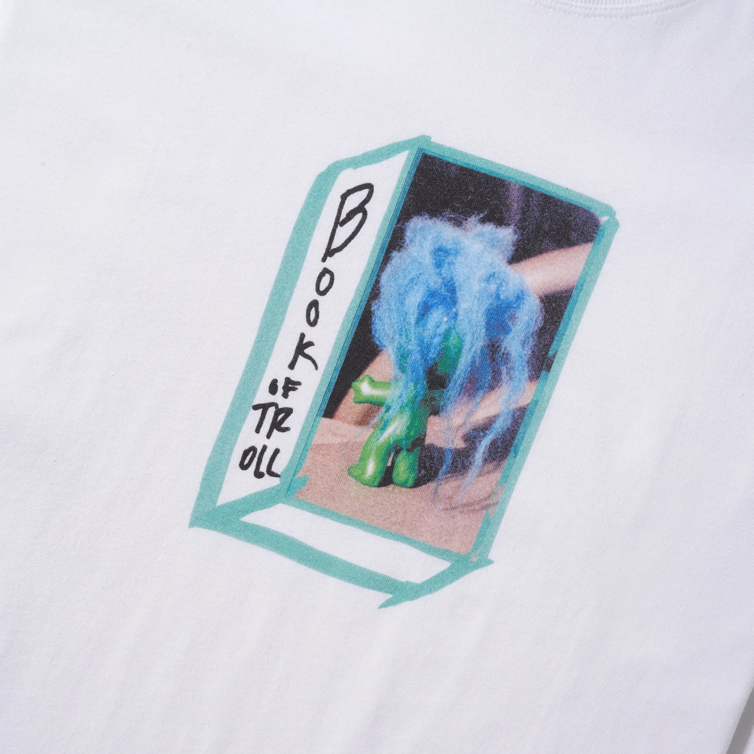 Book Of Troll L/S Tee, White