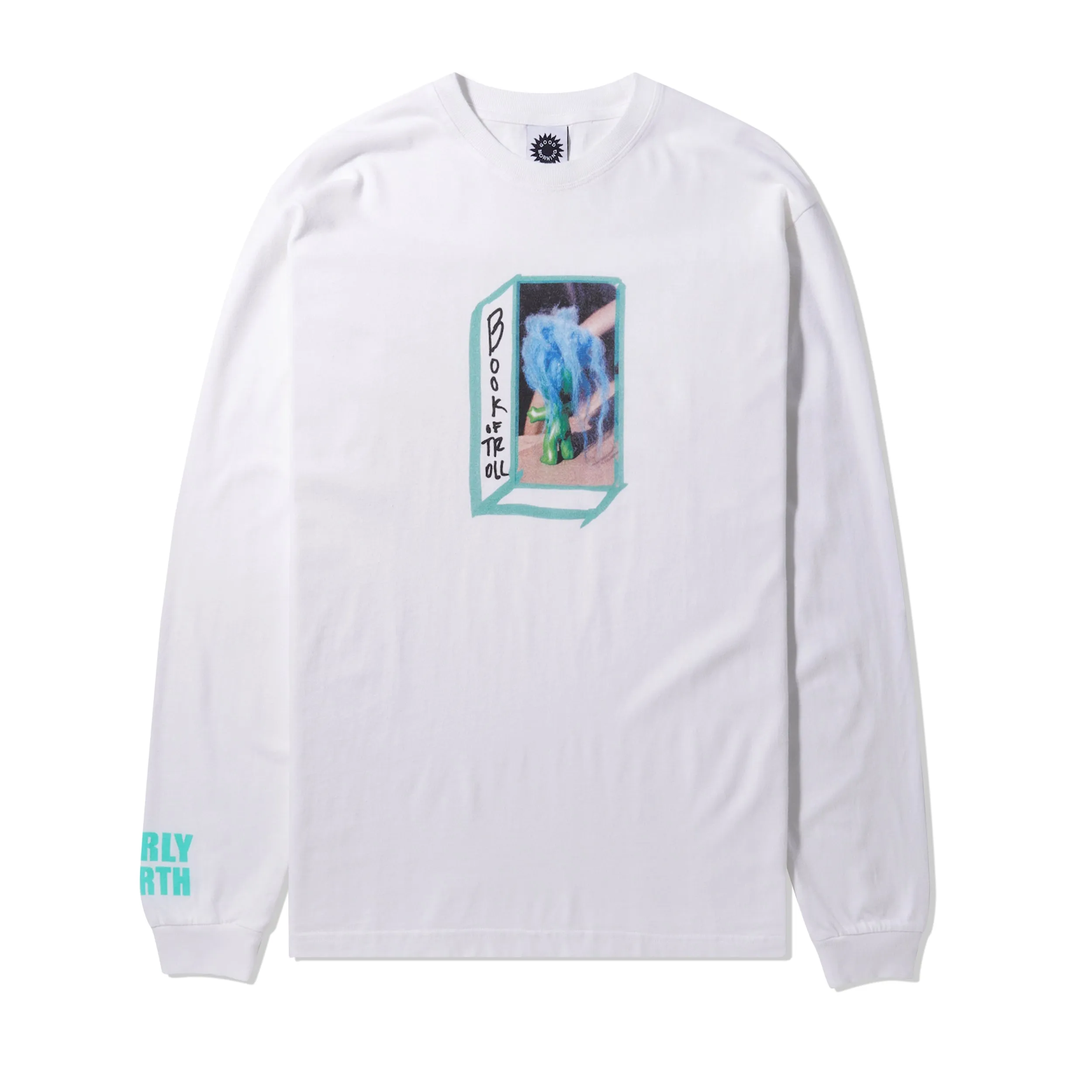 Book Of Troll L/S Tee, White