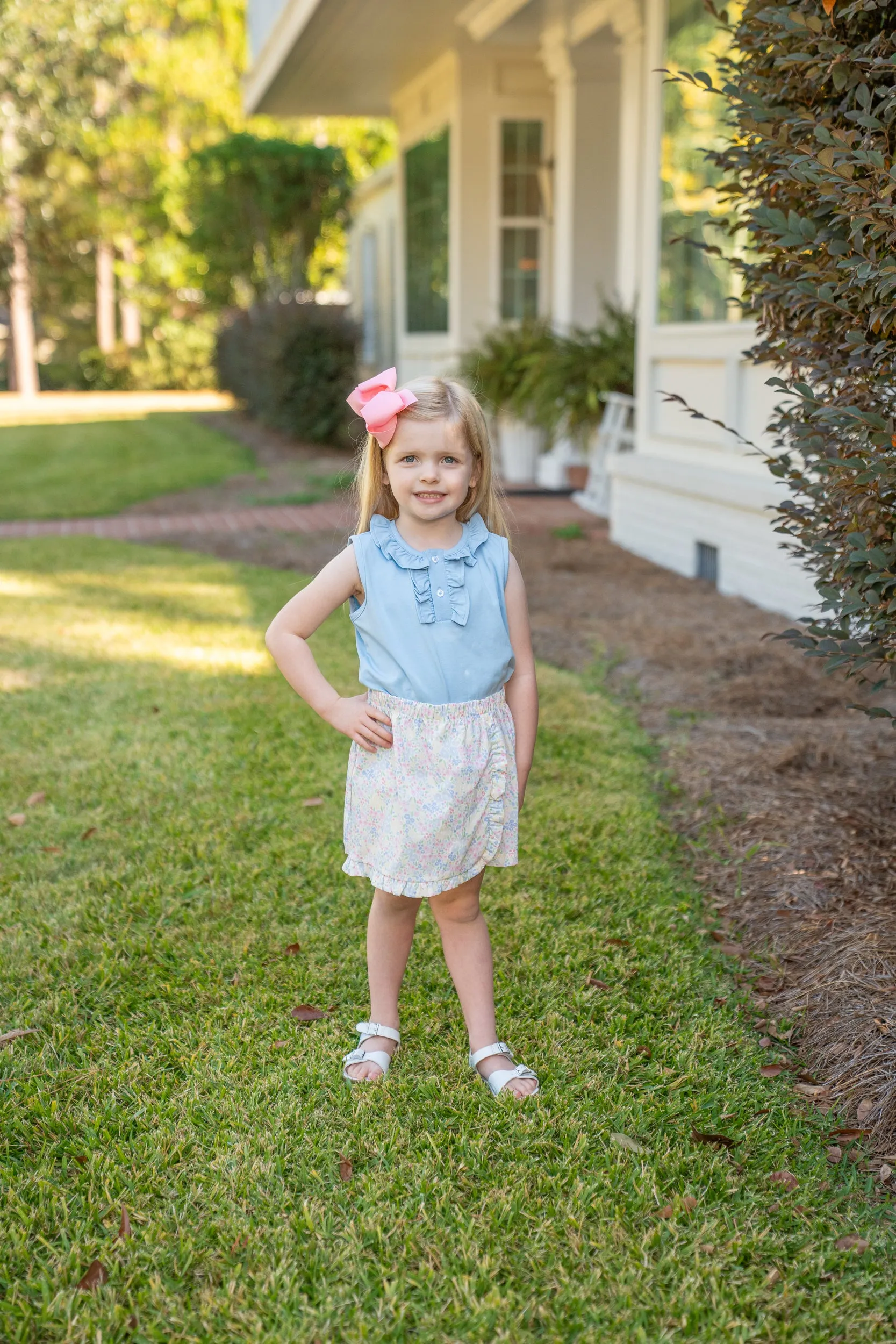 Brinley Spring Floral Skort
