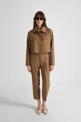 BUSALLA JACKET - OLIVE