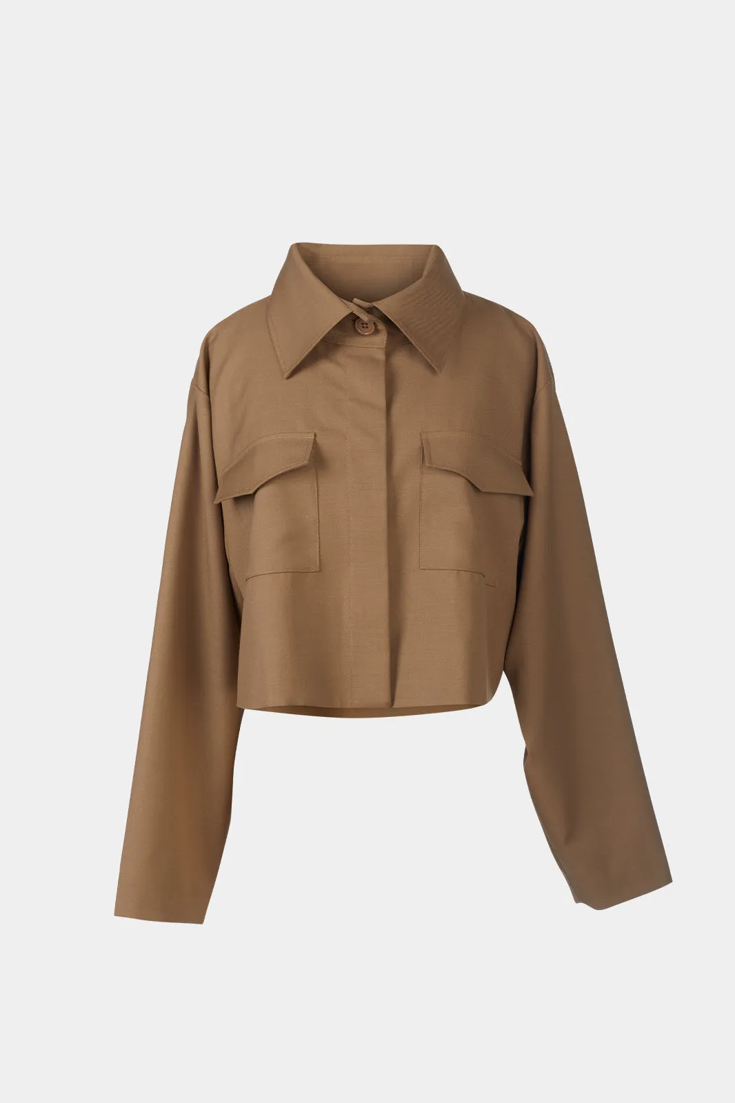 BUSALLA JACKET - OLIVE