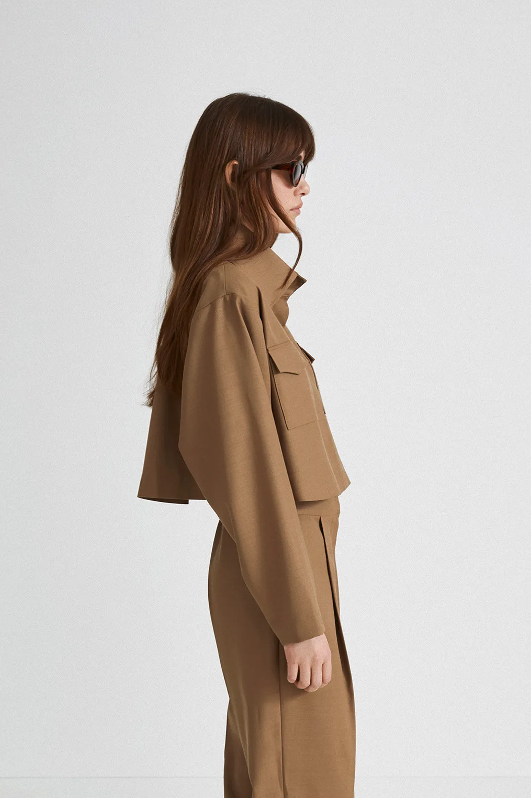 BUSALLA JACKET - OLIVE