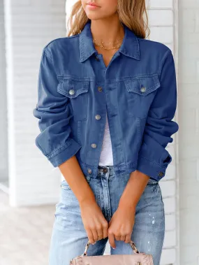 Button-Down Denim Jacket