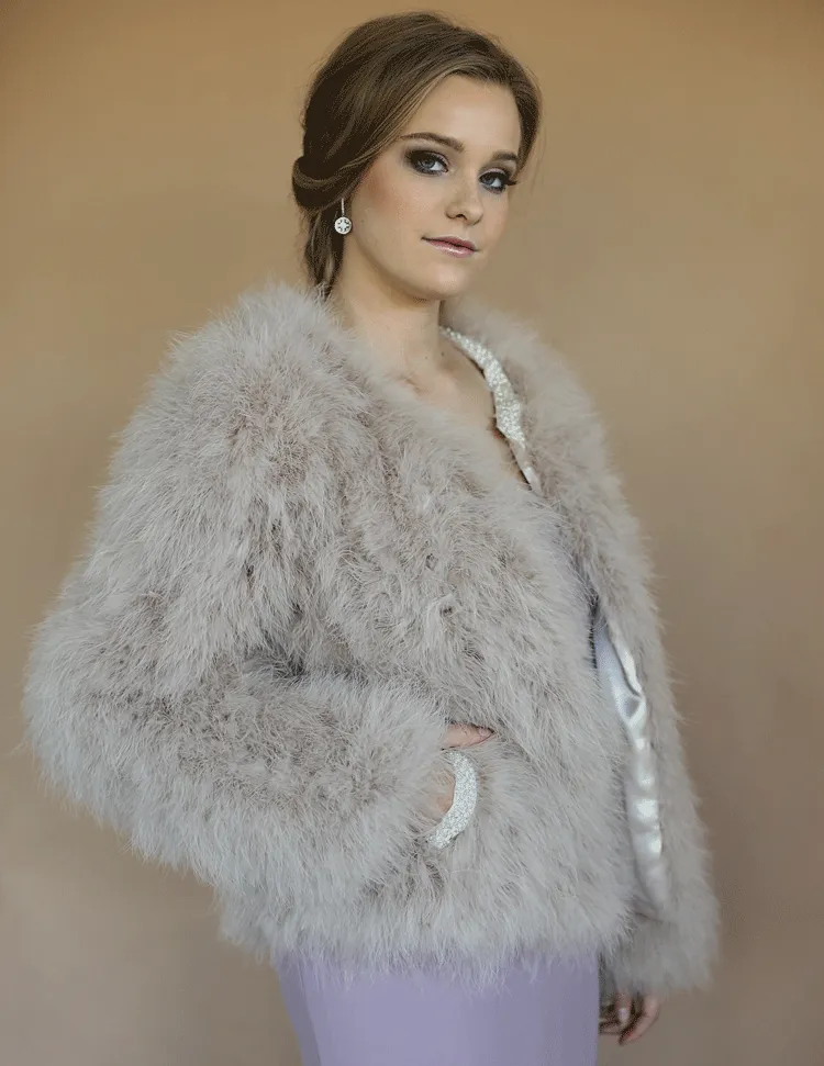 California - Limited Edition Pearl Collection Jacket in Blush
