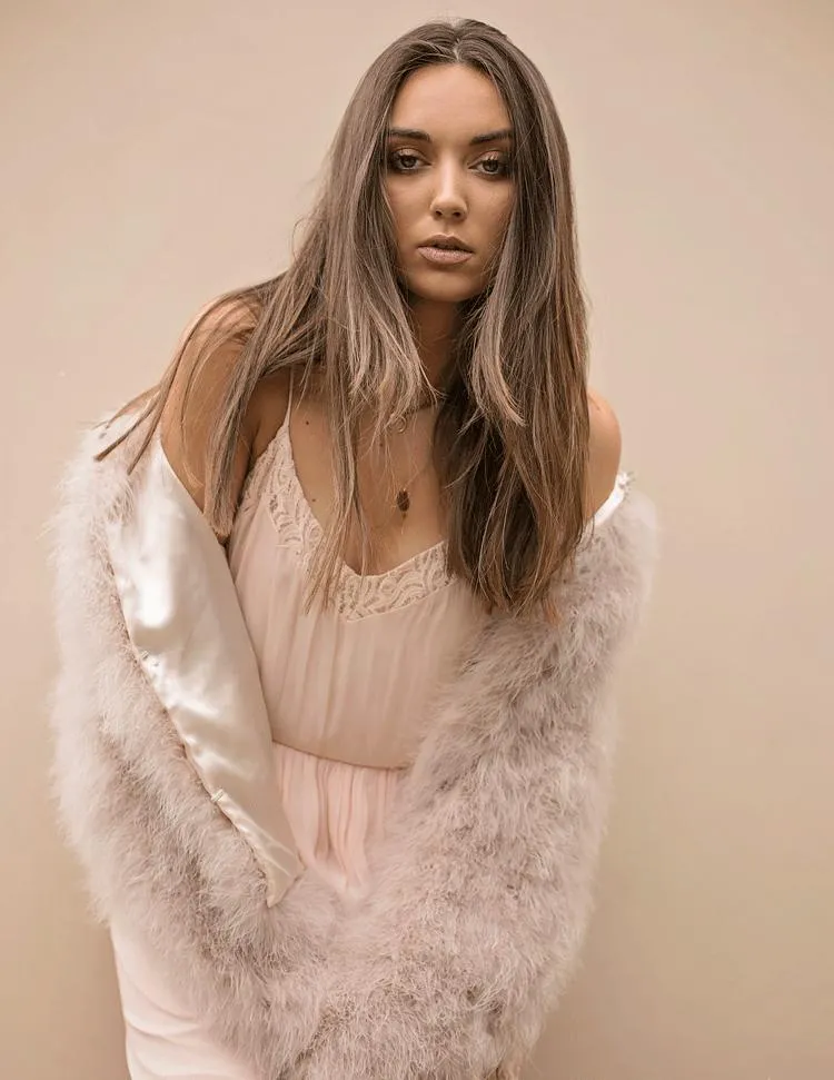 California - Limited Edition Pearl Collection Jacket in Blush