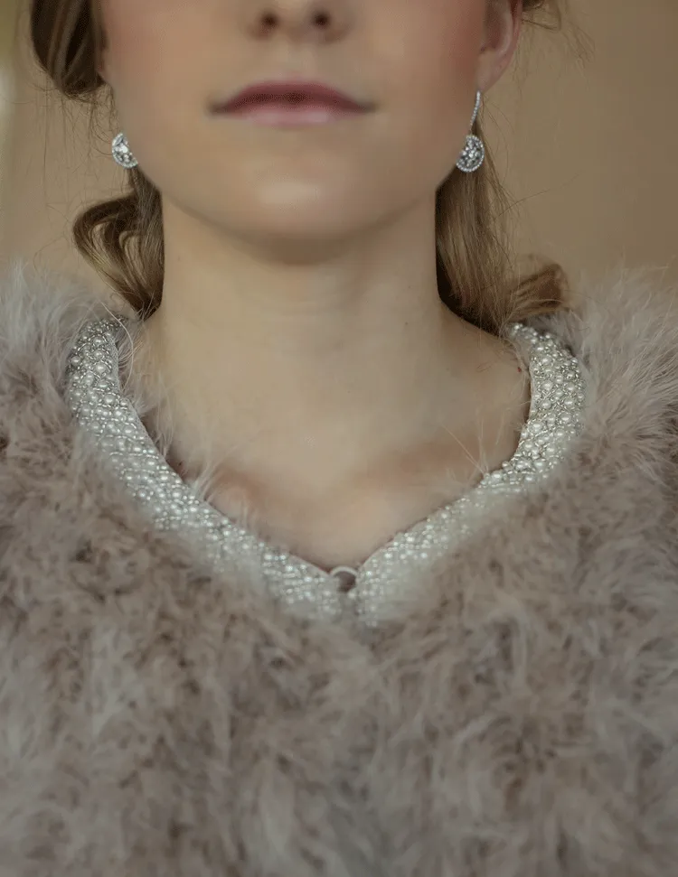 California - Limited Edition Pearl Collection Jacket in Blush
