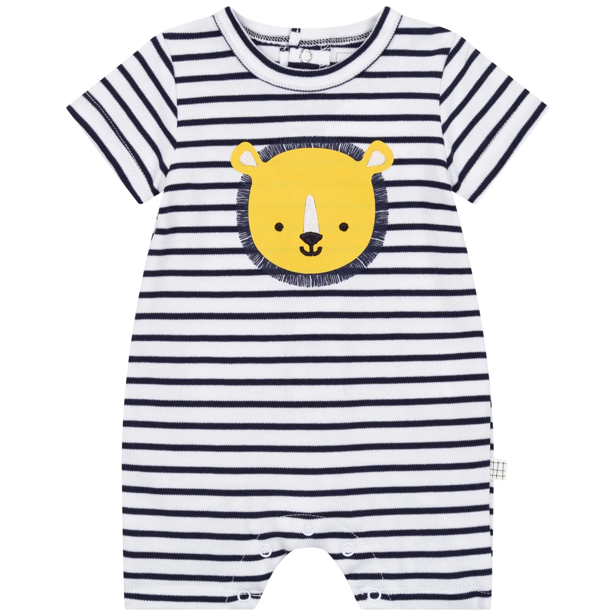 Carrément Beau Lion - Short sleeve romper