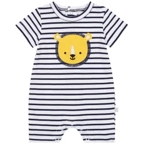 Carrément Beau Lion - Short sleeve romper