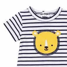 Carrément Beau Lion - Short sleeve romper