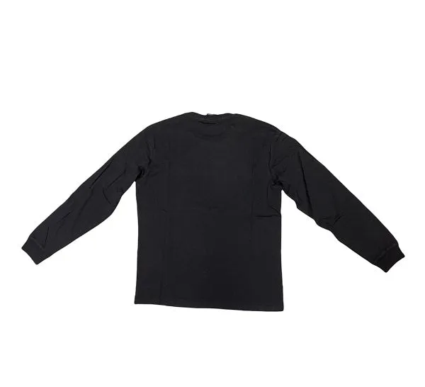 Champion maglietta manica lunga da bambino Long Sleeve 216607 CHA KK001 NBK nero