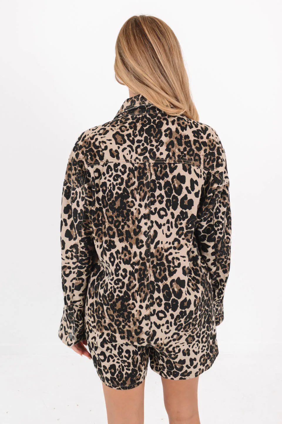 Change Of Pace Romper - Leopard