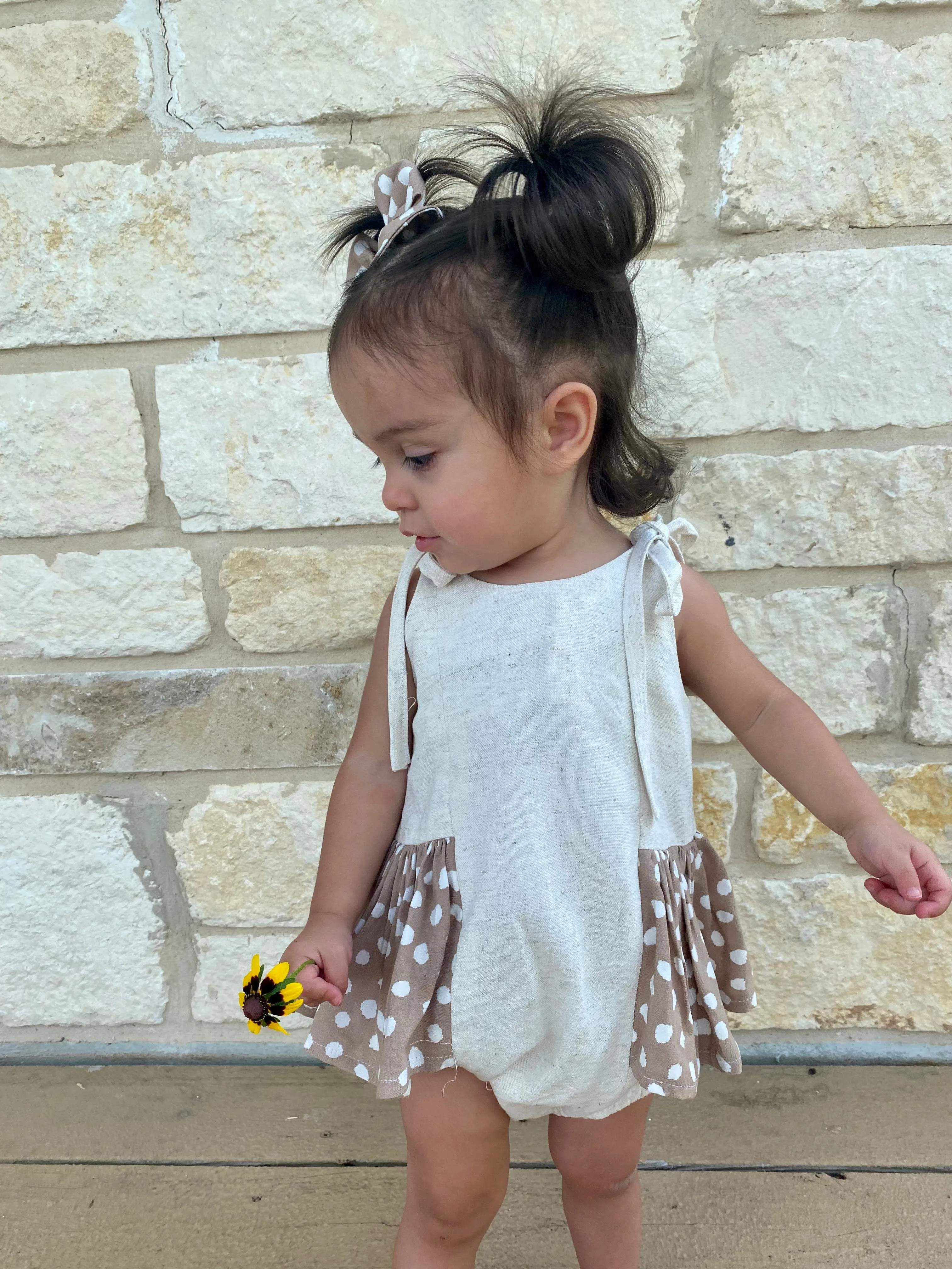 Child Azalea Romper and Dress Digital Sewing Pattern Sizes NB-5T