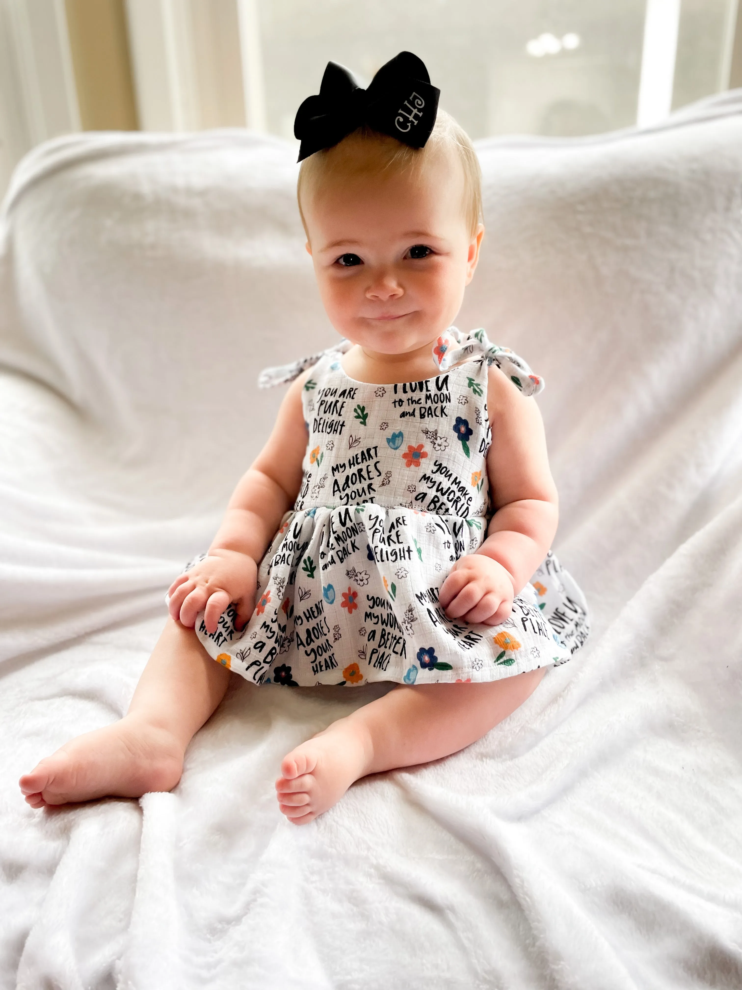 Child Azalea Romper and Dress Digital Sewing Pattern Sizes NB-5T