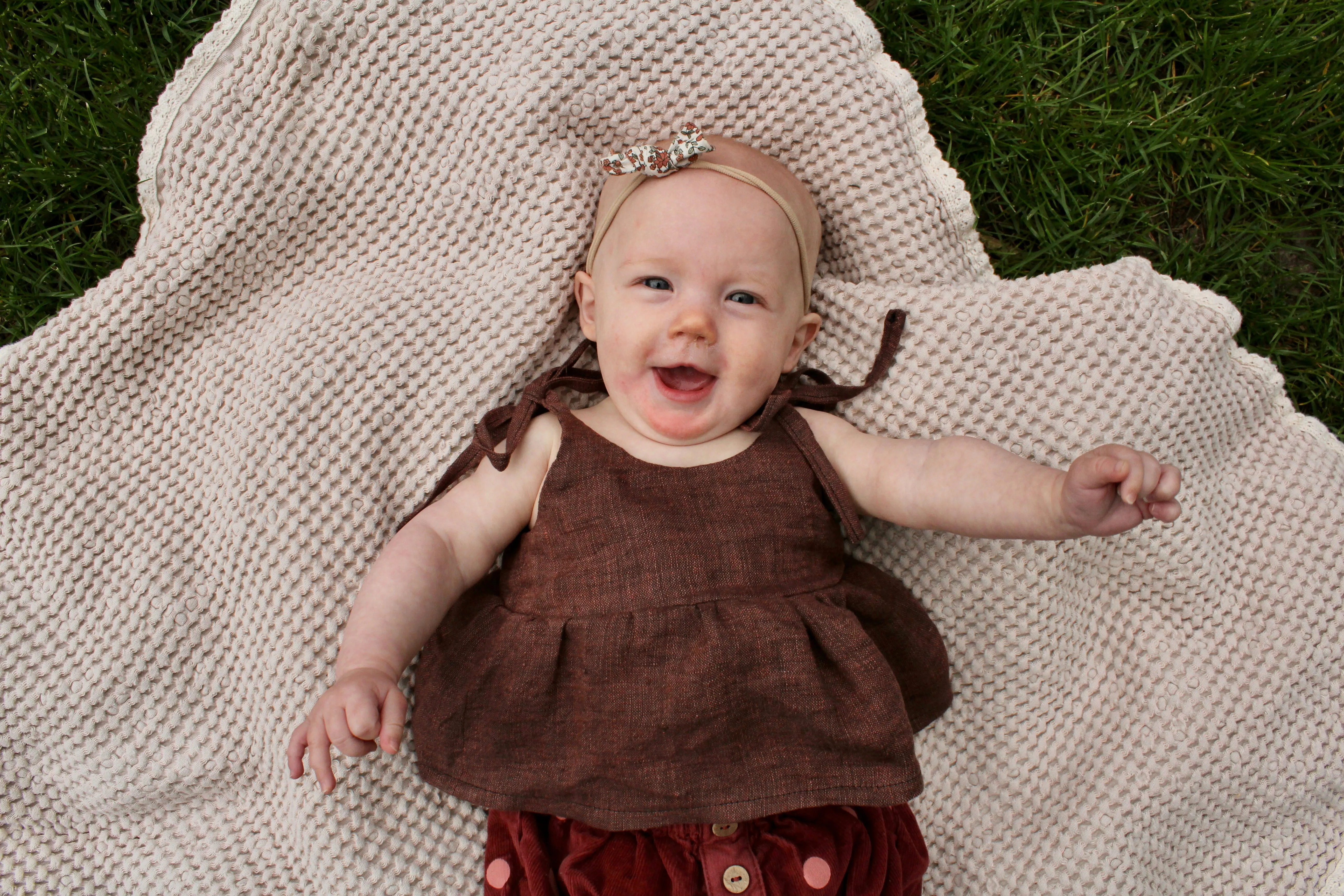 Child Azalea Romper and Dress Digital Sewing Pattern Sizes NB-5T