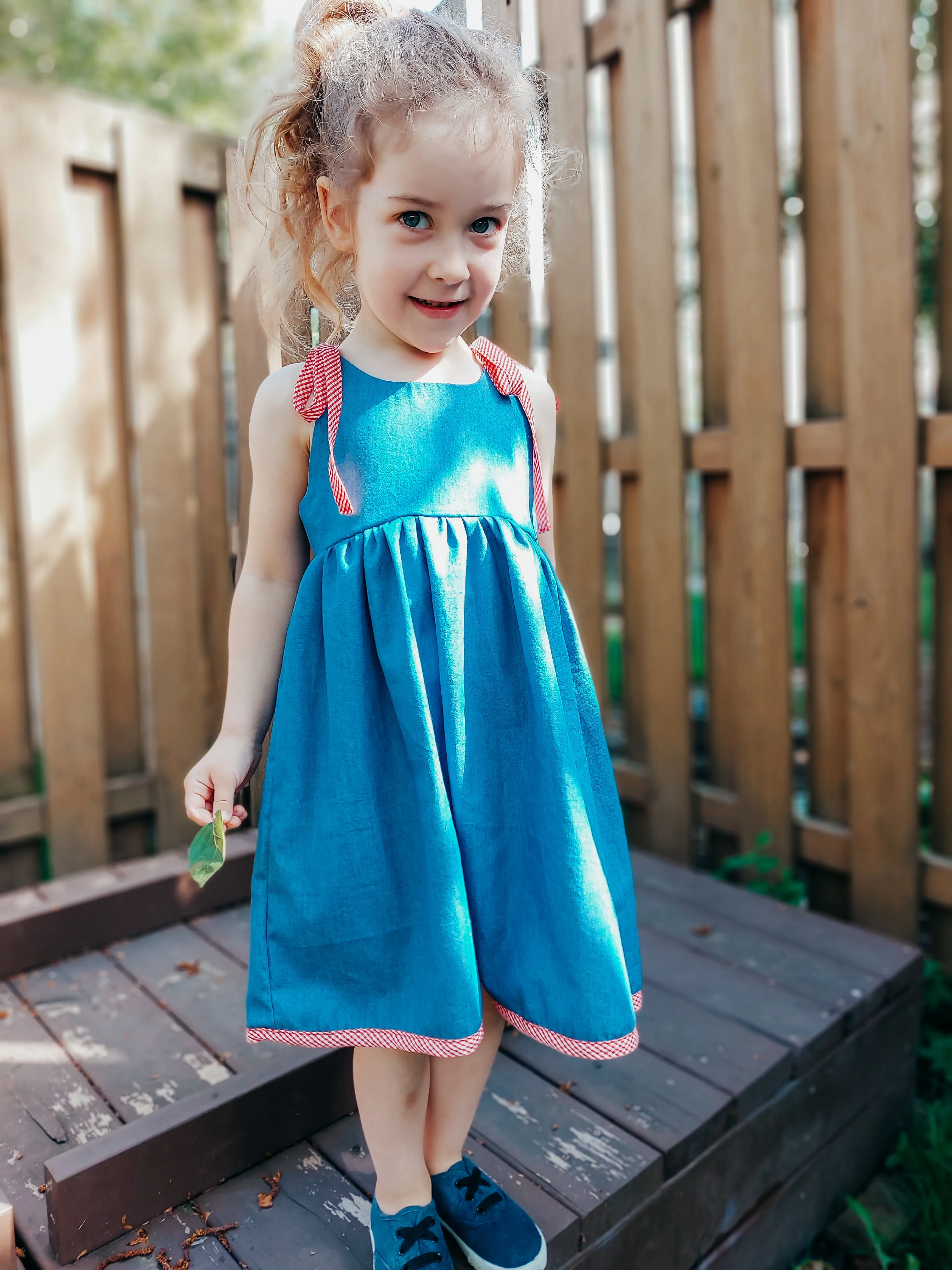 Child Azalea Romper and Dress Digital Sewing Pattern Sizes NB-5T