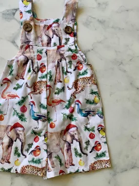 Christmas Animal Dungarees