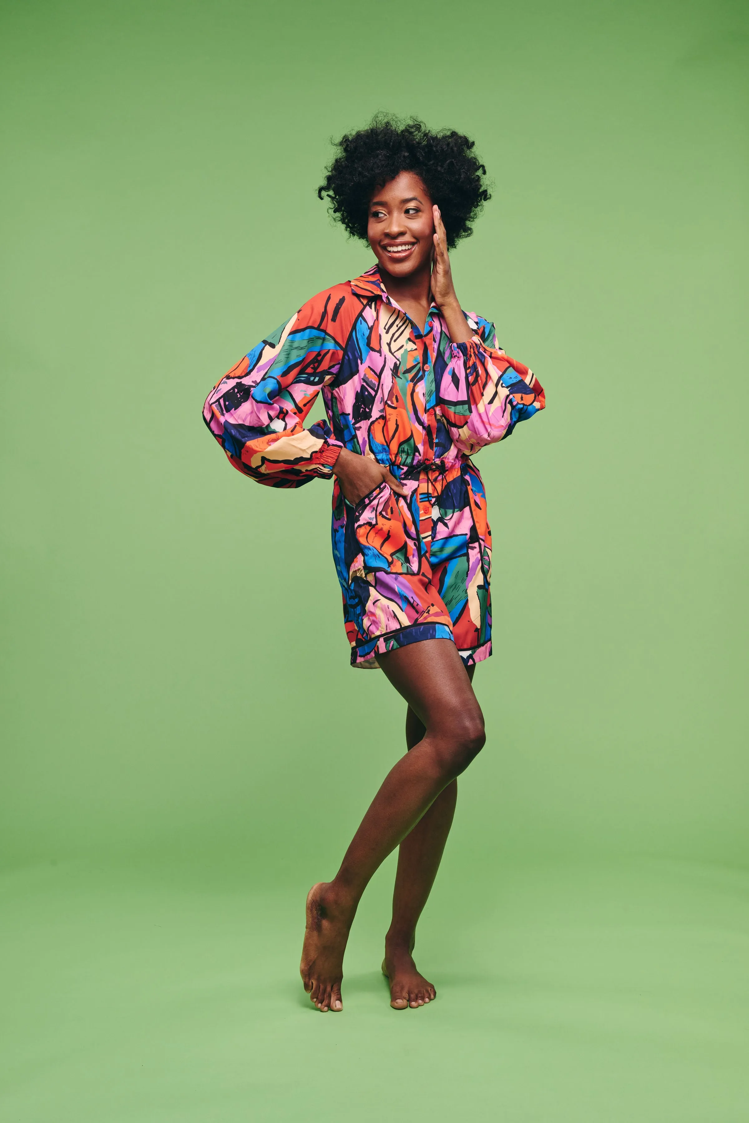 Color Me Print Romper