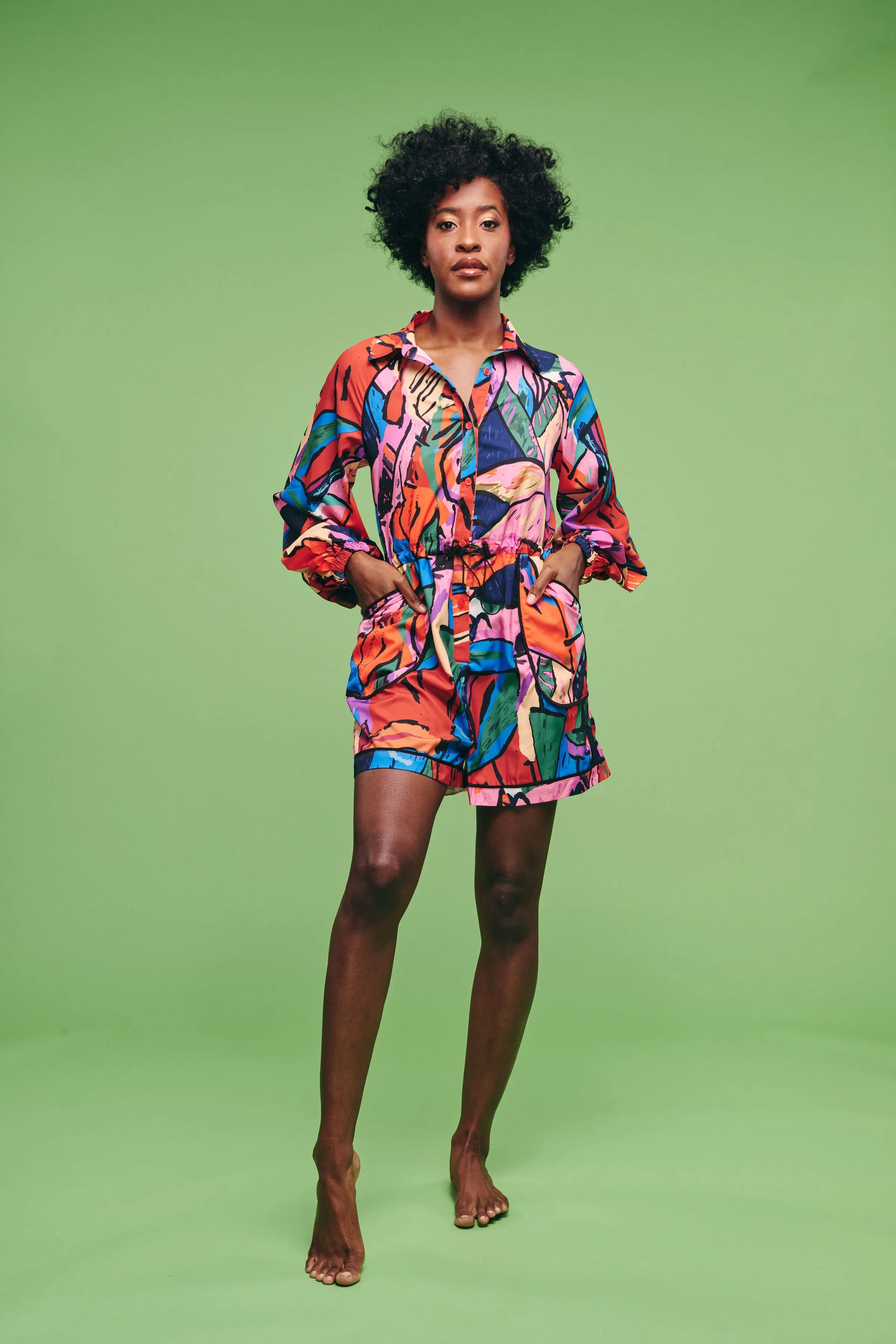 Color Me Print Romper