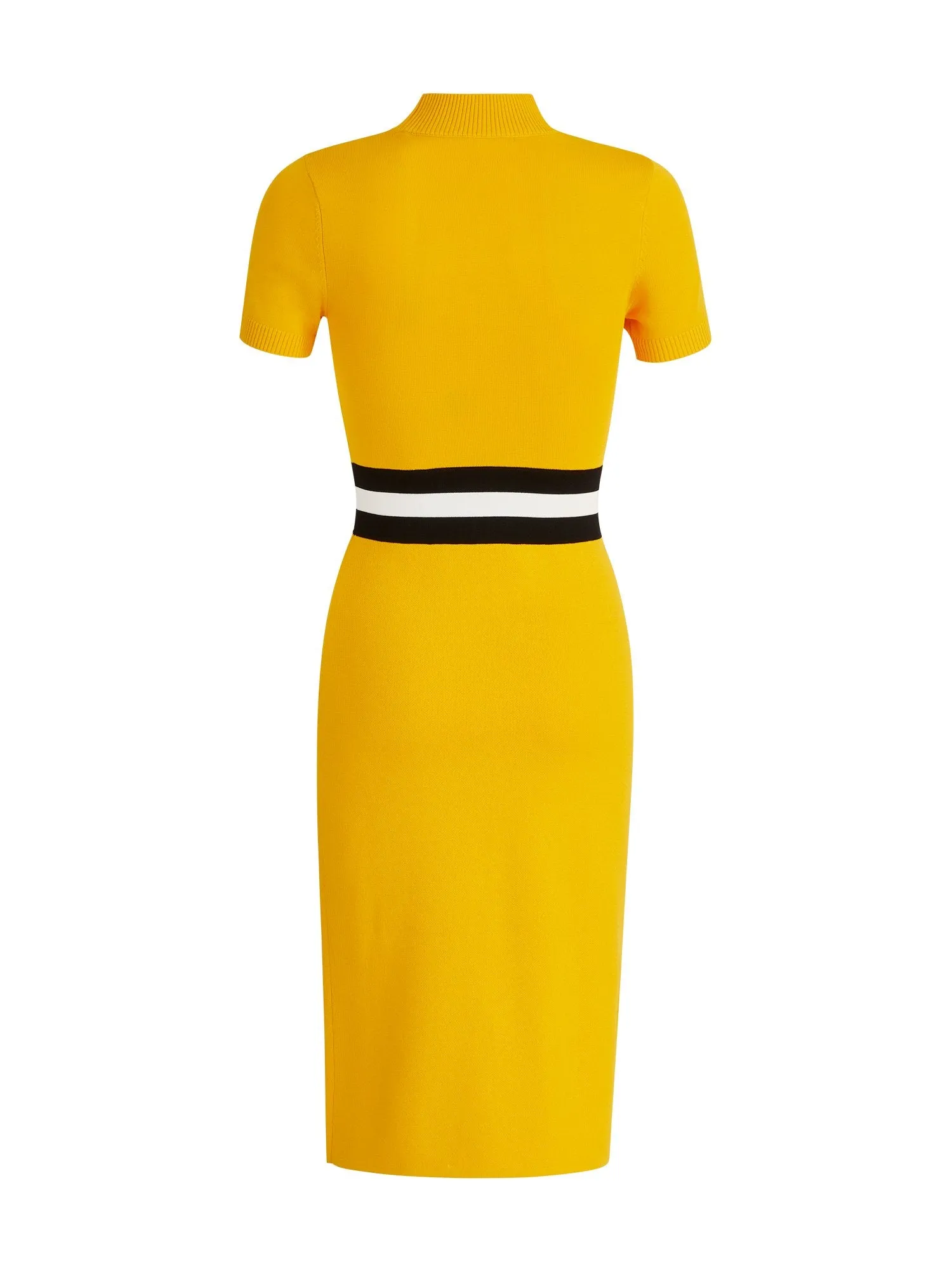Colorblock Mockneck Sweater Dress - The NY&C Legacy Collection