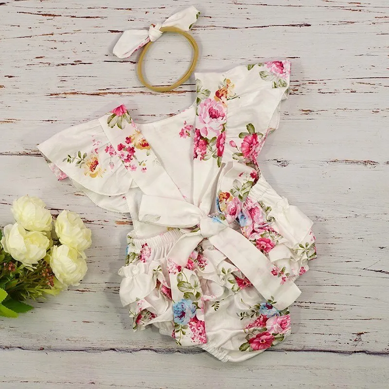 Cotton Floral Romper