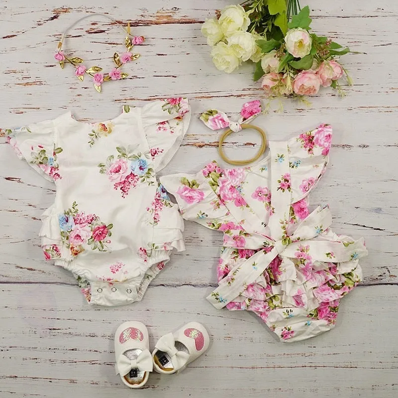 Cotton Floral Romper