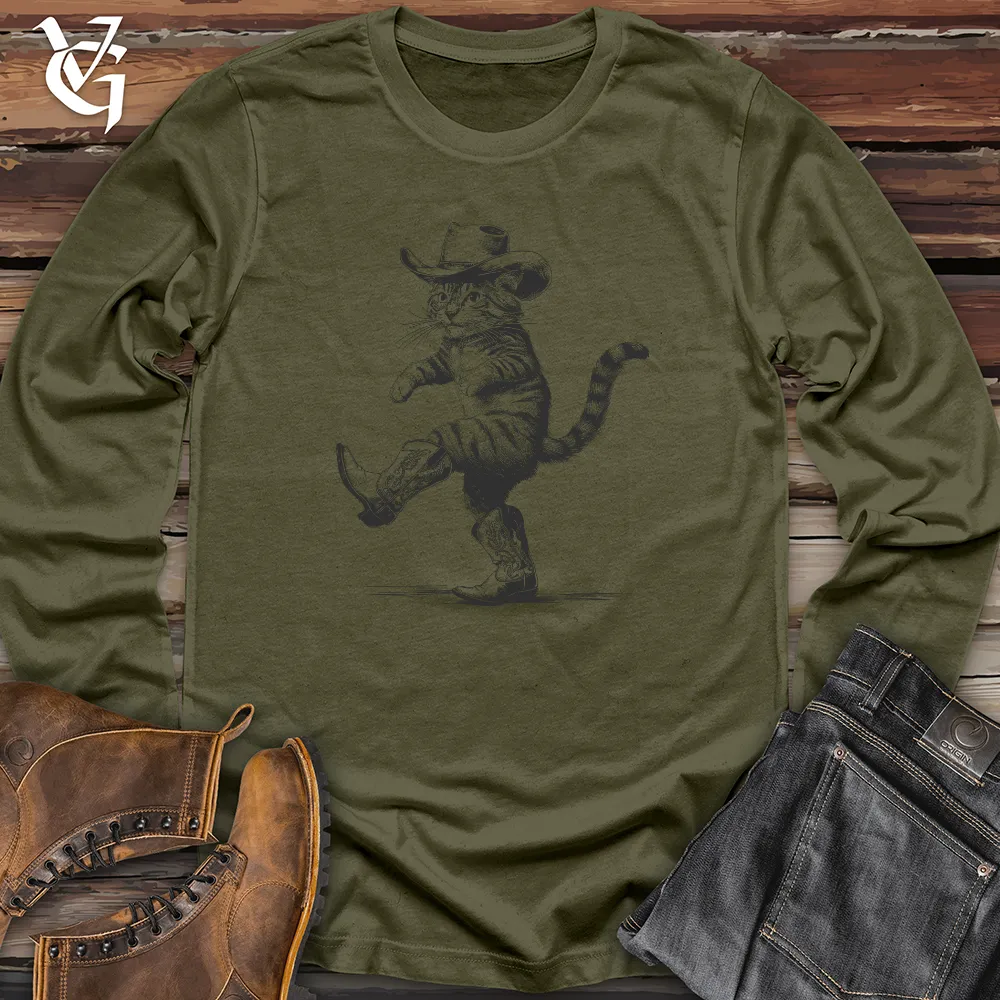 Cowboy Cat Dance Long Sleeve