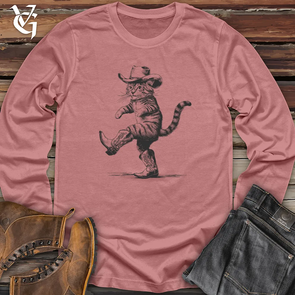 Cowboy Cat Dance Long Sleeve