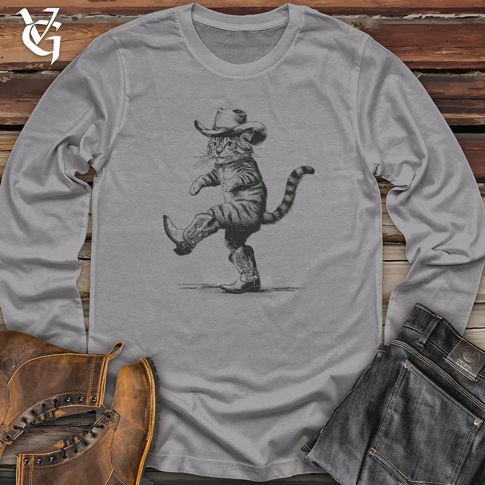 Cowboy Cat Dance Long Sleeve