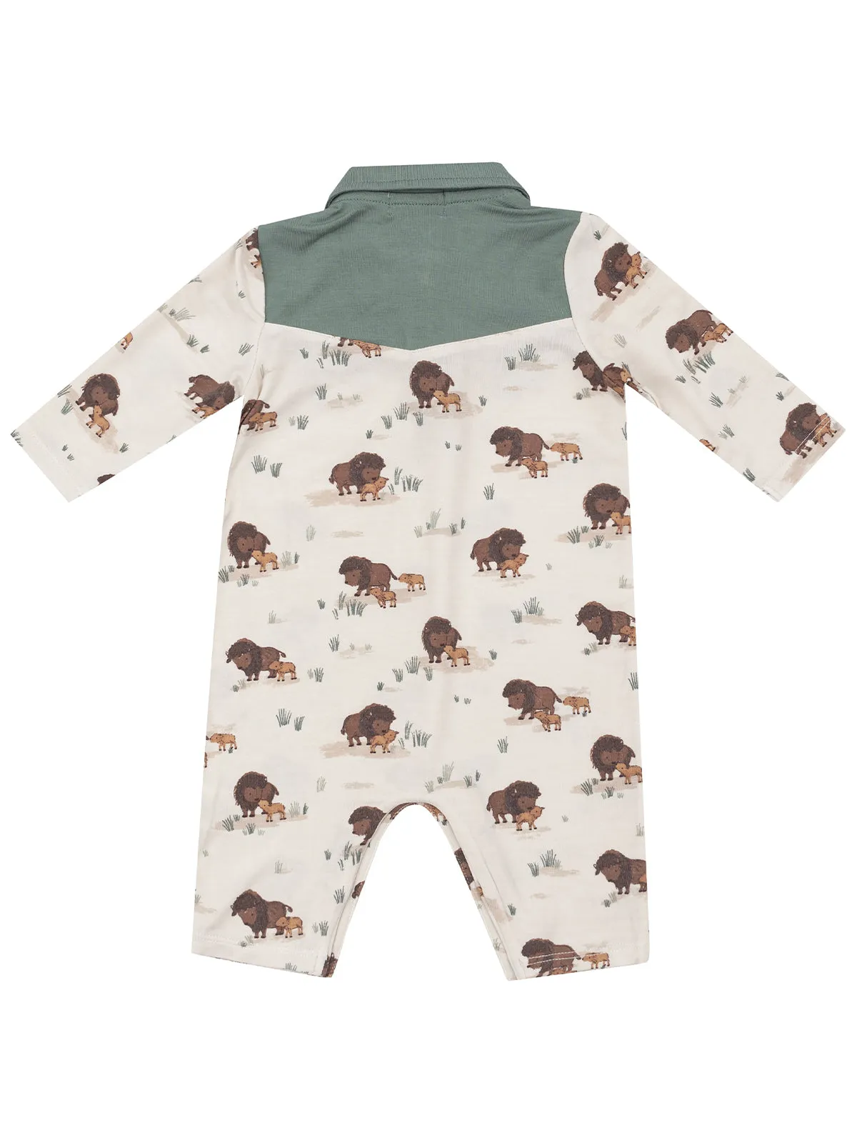 Cowboy Romper, Bison Families